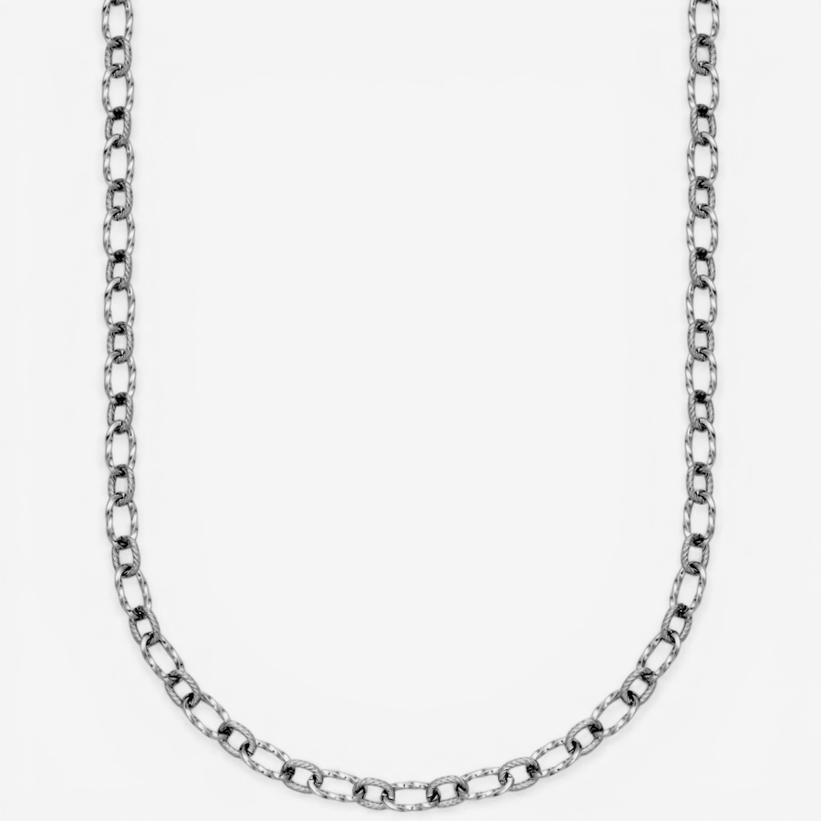 Image 752243_SSL.jpg, Product 752-243 / Price $48.99, STEELX Mixed Oval Link Necklace from Steelx on TSC.ca's Jewellery department
