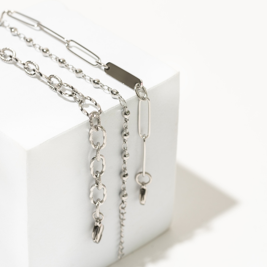 Image 752244_ALTMORE2.jpg, Product 752-244 / Price $36.99, STEELX Mixed Oval Link Bracelet from Steelx on TSC.ca's Jewellery department