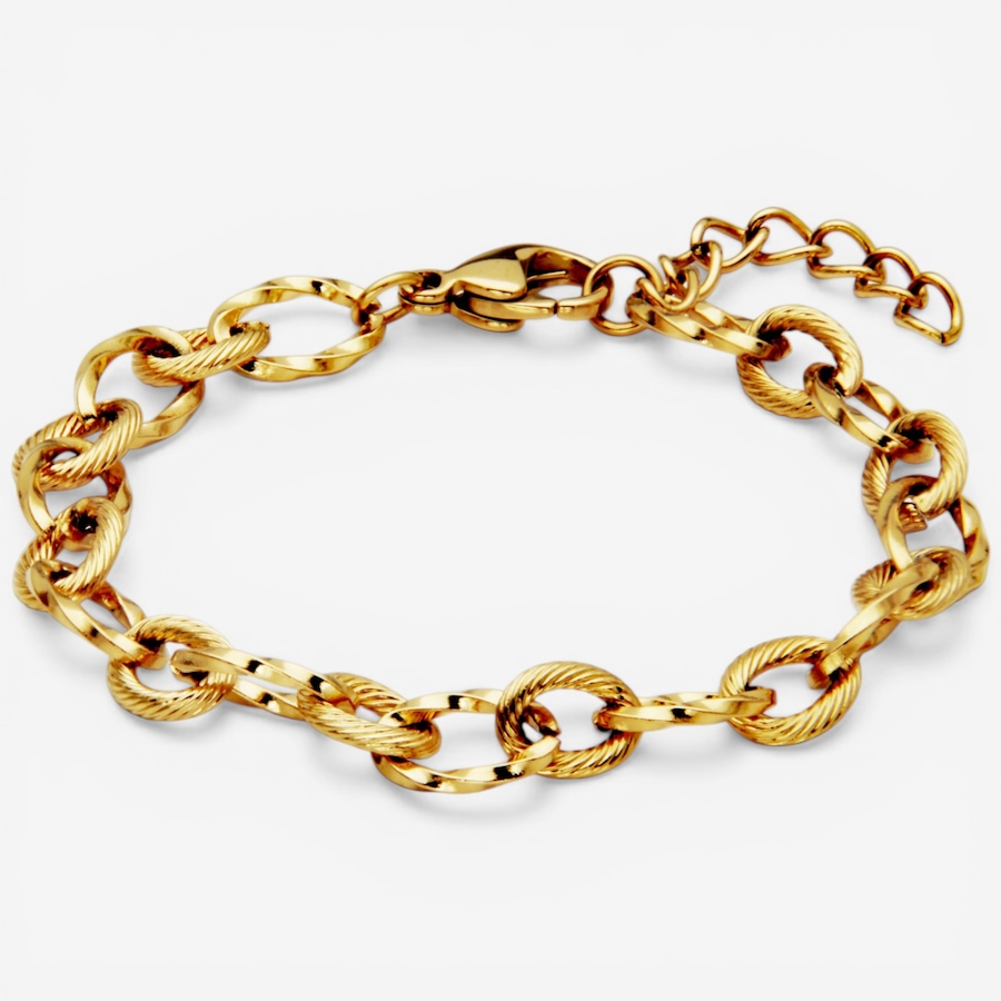 Image 752244_YGP.jpg, Product 752-244 / Price $36.99, STEELX Mixed Oval Link Bracelet from Steelx on TSC.ca's Jewellery department