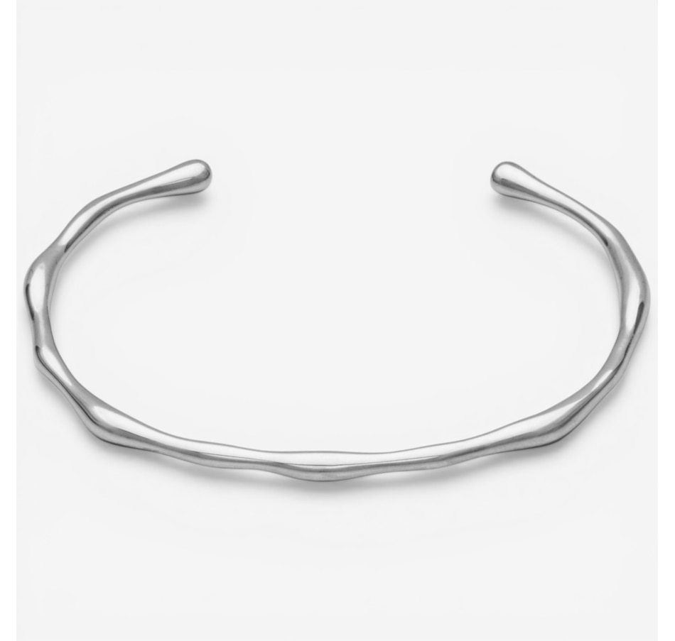 Image 752246.jpg, Product 752-246 / Price $69.99, STEELX Stainless Steel Organic Shape Open Bangle from Steelx on TSC.ca's Jewellery department