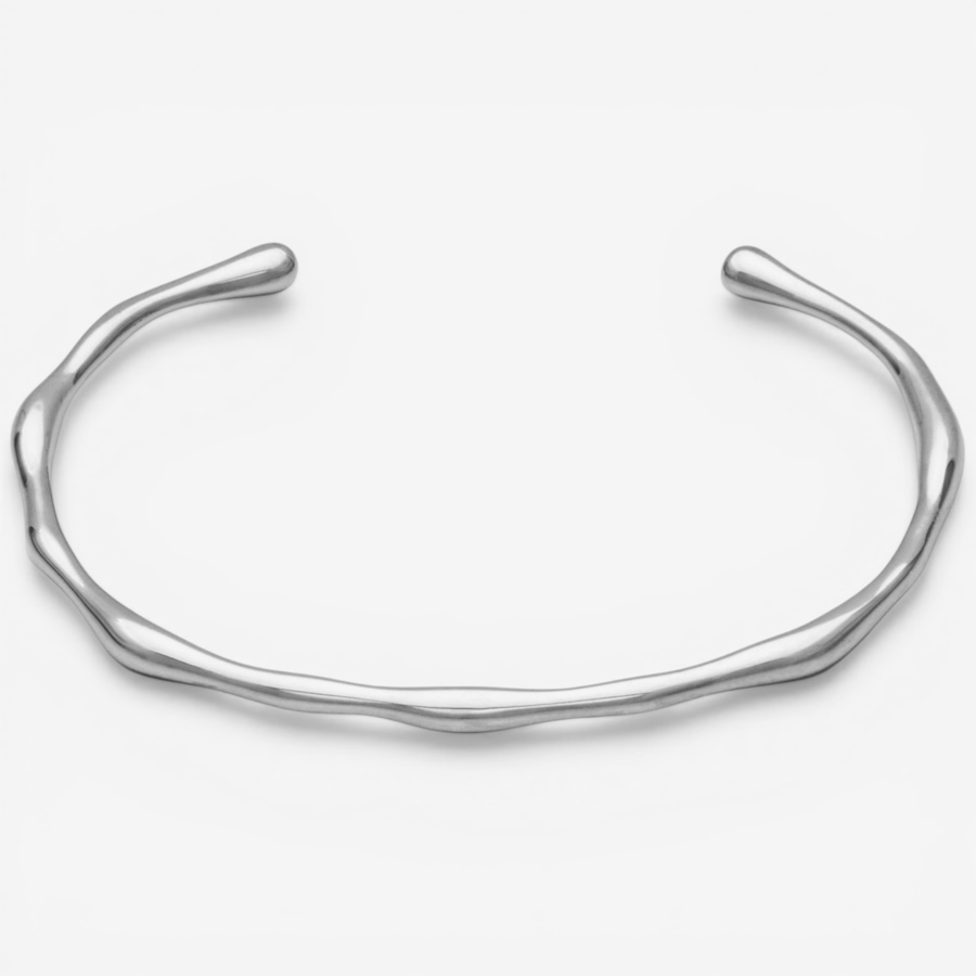 Image 752246.jpg, Product 752-246 / Price $69.99, STEELX Stainless Steel Organic Shape Open Bangle from Steelx on TSC.ca's Jewellery department