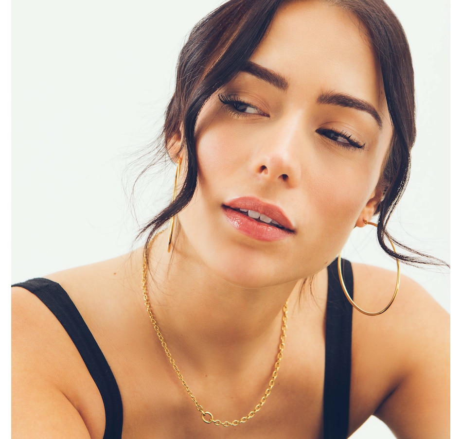 Image 752251_ALTMORE3.jpg, Product 752-251 / Price $45.00 - $50.00, STEELX High Polished Hoop Earrings from Steelx on TSC.ca's Jewellery department