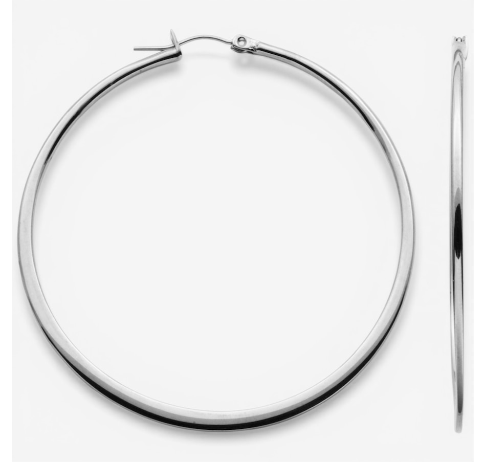 Image 752251_SSL.jpg, Product 752-251 / Price $45.00 - $50.00, STEELX High Polished Hoop Earrings from Steelx on TSC.ca's Jewellery department