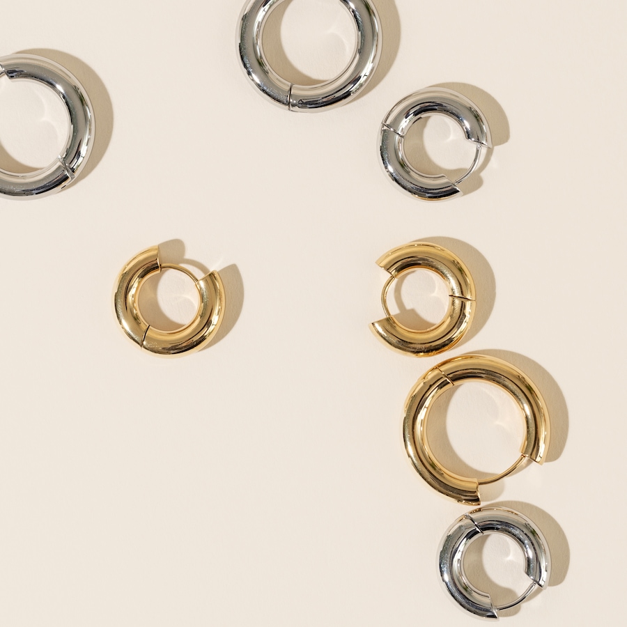 Image 752253_ALTMORE1.jpg, Product 752-253 / Price $40.00, STEELX Huggie Hoop Earrings from Steelx on TSC.ca's Jewellery department