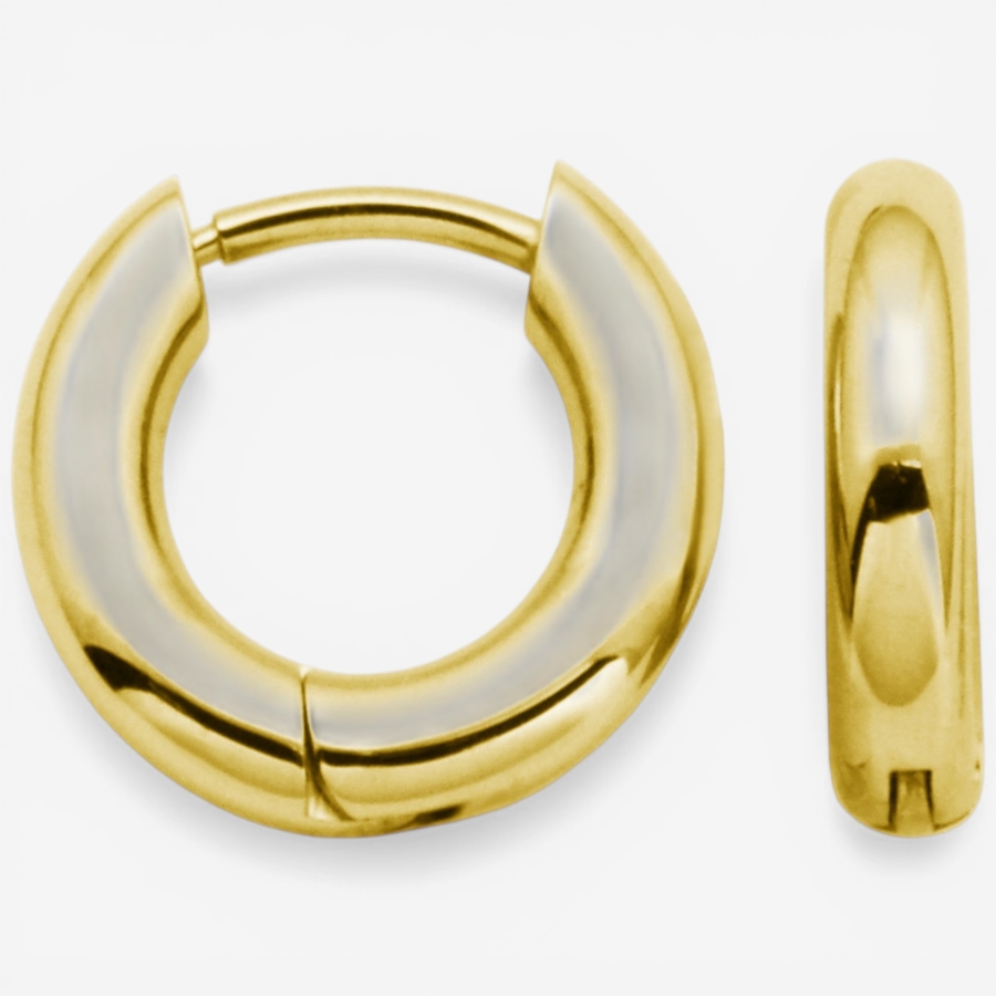 Image 752253_YGP.jpg, Product 752-253 / Price $40.00, STEELX Huggie Hoop Earrings from Steelx on TSC.ca's Jewellery department