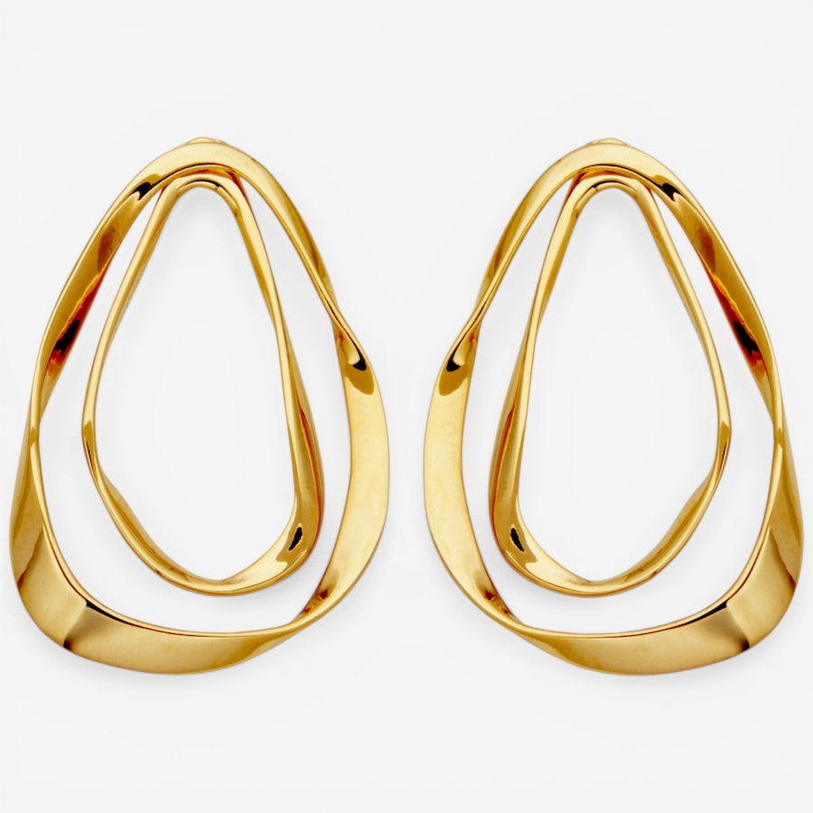 Image 752255_ALTMORE1.jpg, Product 752-255 / Price $120.00, STEELX Large Crinkled Teardrop Earrings from Steelx on TSC.ca's Jewellery department