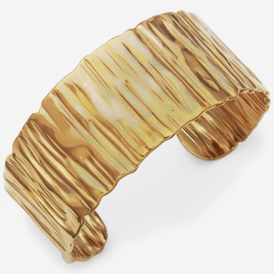 Image 752264_ALTMORE1.jpg, Product 752-264 / Price $69.99, STEELX Wide Ridge Statement Open Bangle from Steelx on TSC.ca's Jewellery department