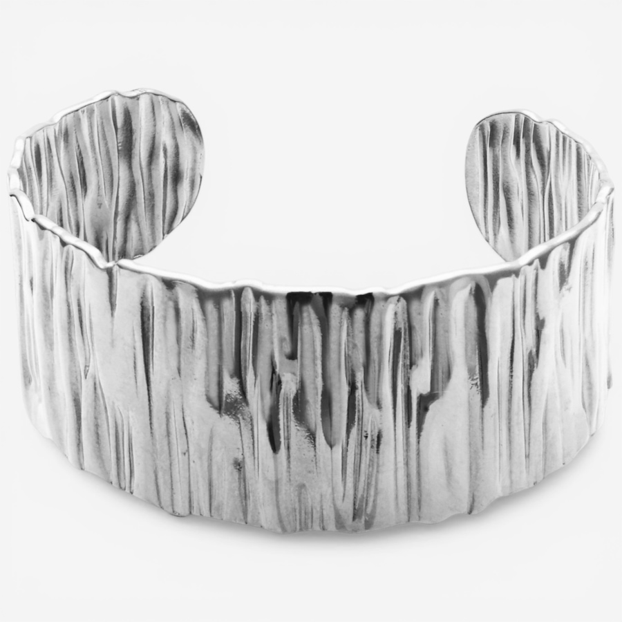 Image 752264_SSL.jpg, Product 752-264 / Price $69.99, STEELX Wide Ridge Statement Open Bangle from Steelx on TSC.ca's Jewellery department