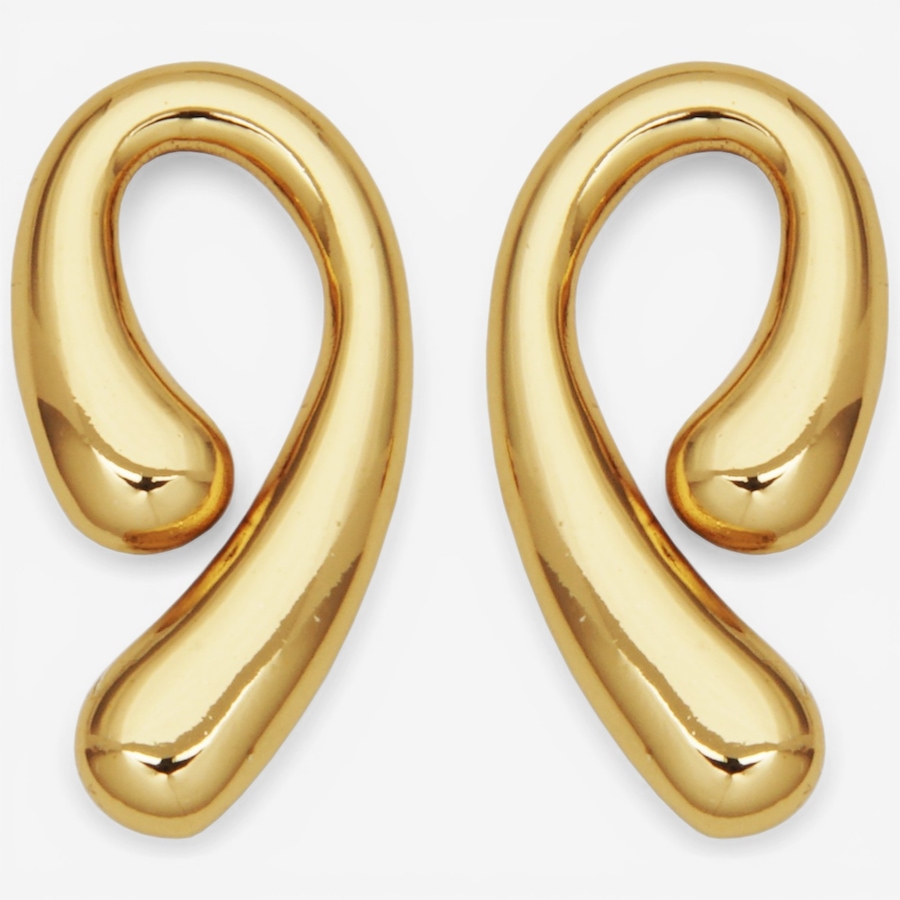 Image 752276_ALTMORE1.jpg, Product 752-276 / Price $60.00, STEELX 18K Yellow Gold Plate Puffy Sculptural Statement Earrings from Steelx on TSC.ca's Jewellery department