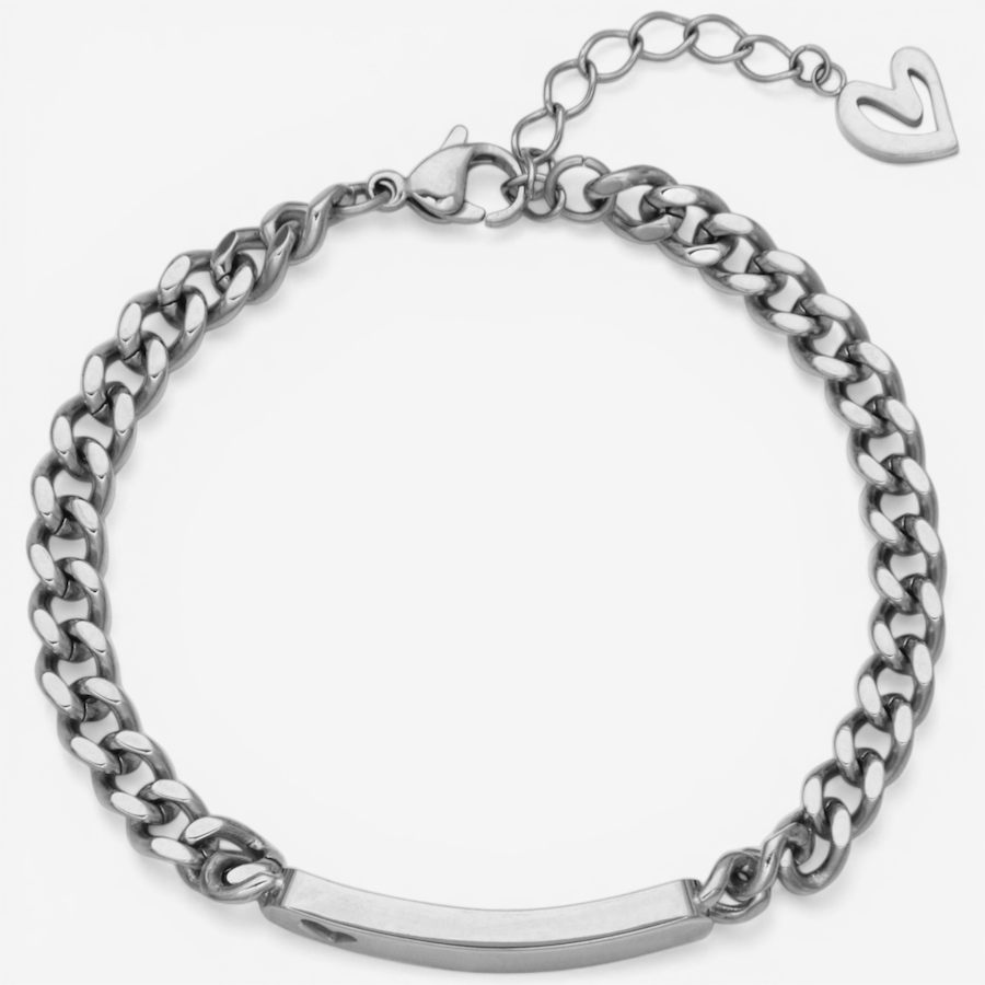 Image 752283_ALTMORE2.jpg, Product 752-283 / Price $54.99, STEELX Engravable ID Bracelet With Heart from Steelx on TSC.ca's Jewellery department