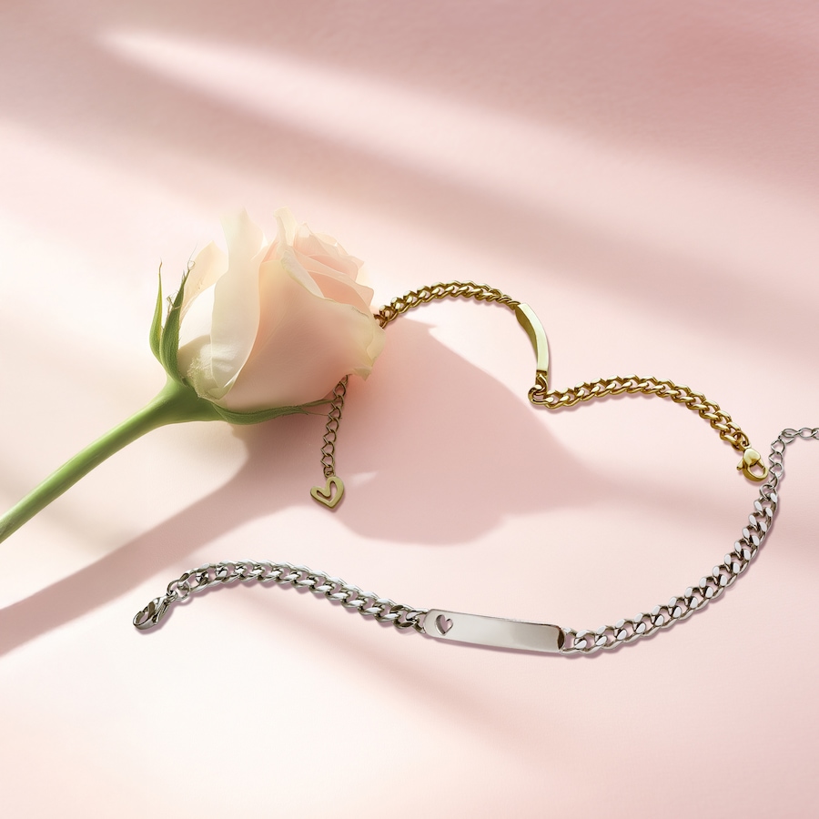 Image 752283_ALTMORE5.jpg, Product 752-283 / Price $54.99, STEELX Engravable ID Bracelet With Heart from Steelx on TSC.ca's Jewellery department