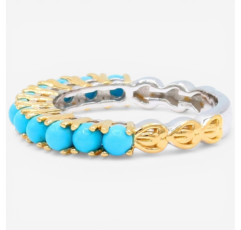 Image 752284_ALTMORE7.jpg, Product 752-284 / Price $199.99, Gems En Vogue Palladium Silver Gemstone Half Eternity Band Ring from Gems En Vogue on TSC.ca's Jewellery department