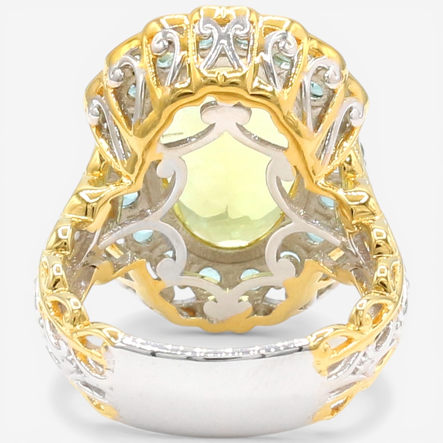 Image 752308_ALTMORE2.jpg, Product 752-308 / Price $399.99,  Gems En Vogue Palladium Silver Ouro Verde & Dauphin Apatite Ring from Gems En Vogue on TSC.ca's Jewellery department