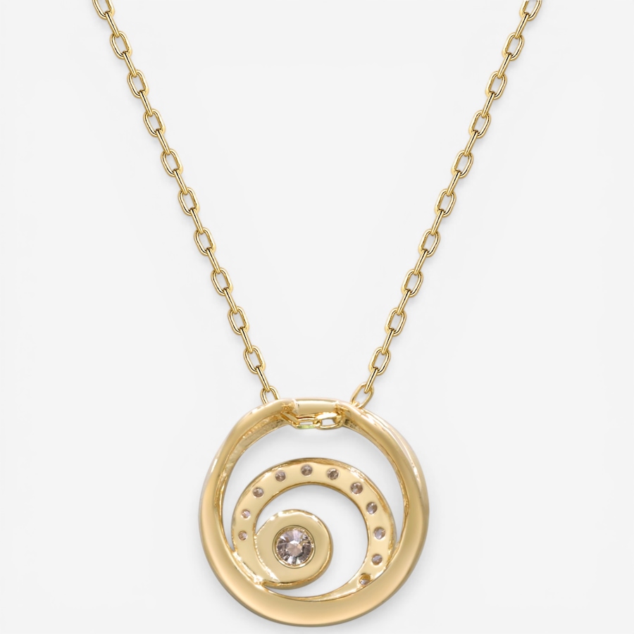 Image 752348_ALTMORE2.jpg, Product 752-348 / Price $1,399.99, 14K Yellow Gold Bezel Set Diamond Pendant with Chain from Diamond Show on TSC.ca's Jewellery department