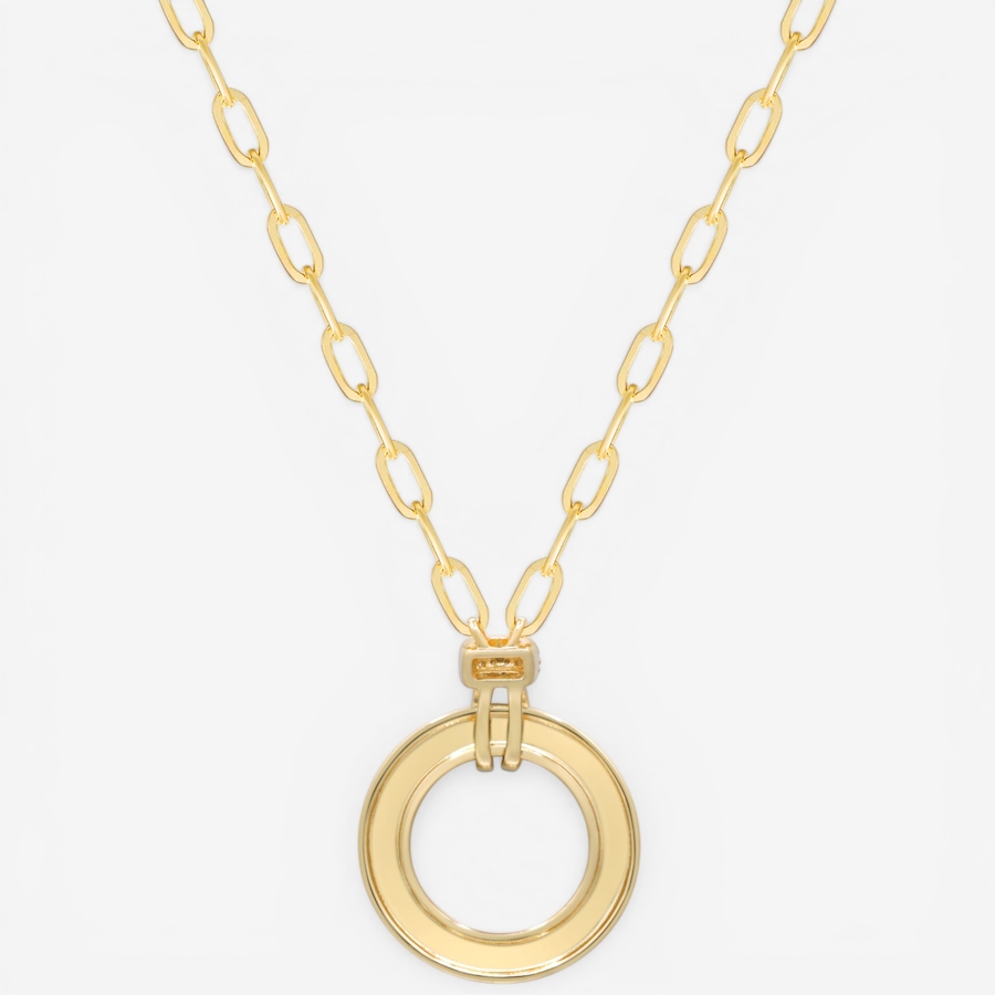 Image 752350_ALTMORE2.jpg, Product 752-350 / Price $3,499.99, 14K Yellow Gold Circle Diamond Pendant Necklace from Diamond Show on TSC.ca's Jewellery department