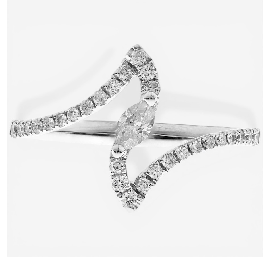 Image 752354.jpg, Product 752-354 / Price $1,499.99, 10K White Gold Fancy Diamond Ring from Diamond Show on TSC.ca's Jewellery department