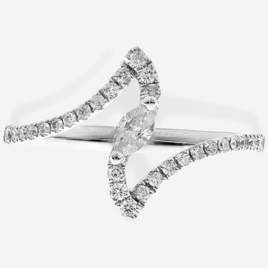 Image 752354.jpg, Product 752-354 / Price $1,499.99, 10K White Gold Fancy Diamond Ring from Diamond Show on TSC.ca's Jewellery department