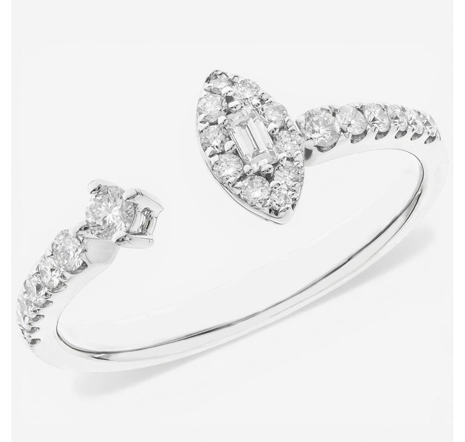 Image 752355_ALTMORE1.jpg, Product 752-355 / Price $1,099.99, 10K White Gold Open Diamond Ring from Diamond Show on TSC.ca's Jewellery department