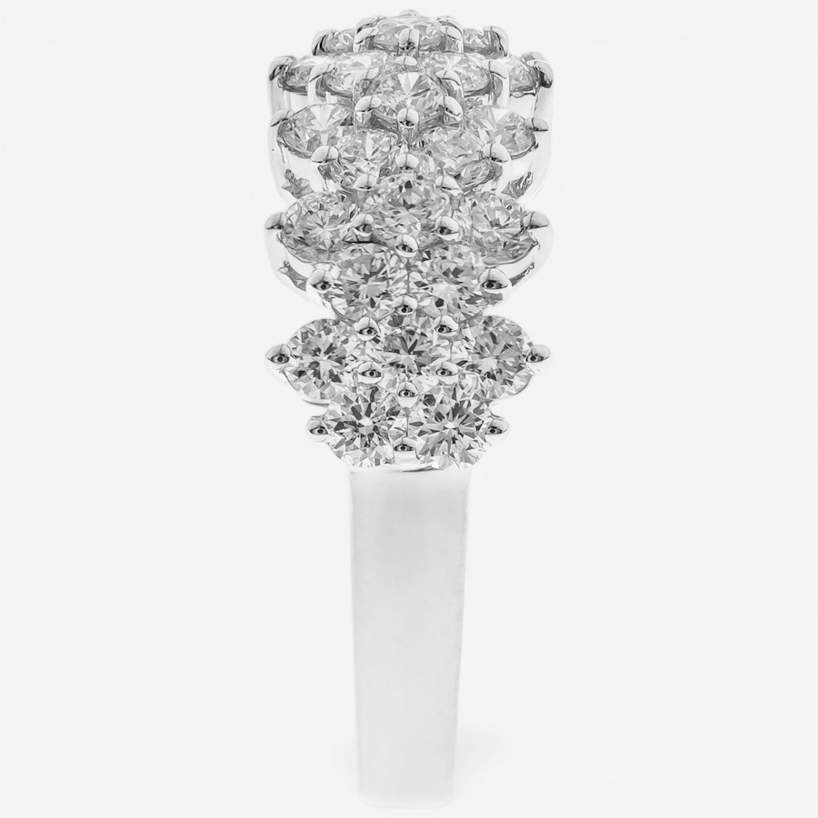 Image 752363_ALTMORE1.jpg, Product 752-363 / Price $5,299.99, 14K White Gold Diamond Cluster Ring from Diamond Show on TSC.ca's Jewellery department