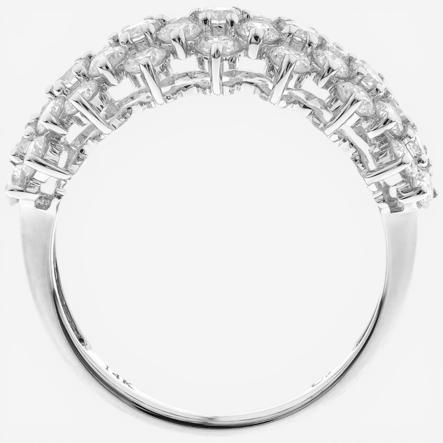 Image 752363_ALTMORE2.jpg, Product 752-363 / Price $5,299.99, 14K White Gold Diamond Cluster Ring from Diamond Show on TSC.ca's Jewellery department