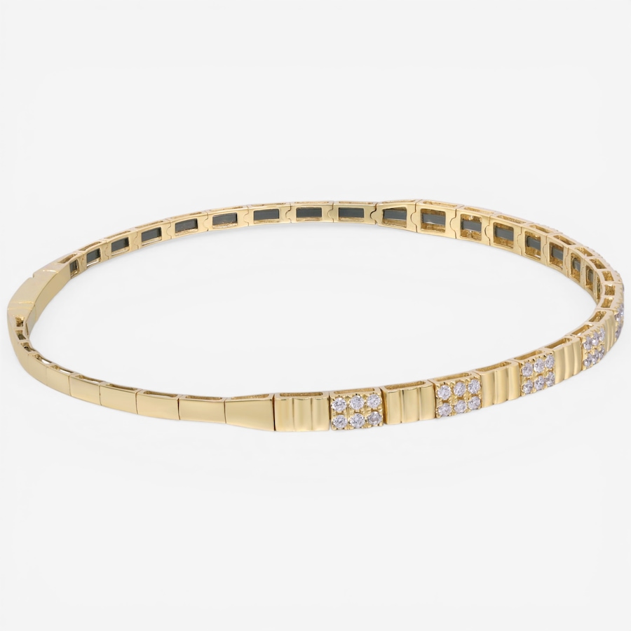 Image 752369_ALTMORE1.jpg, Product 752-369 / Price $4,699.99, 14K Yellow Gold Diamond Bangle Bracelet from Diamond Show on TSC.ca's Jewellery department