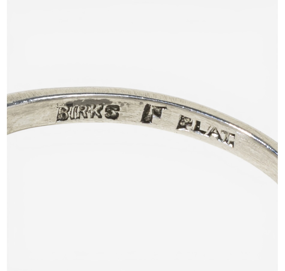 Image 752384_ALTMORE4.jpg, Product 752-384 / Price $6,695.00, Estate Originals Custom Made Platinum Birks Old European-Cut Diamond Three-Across Ring from Estate Originals on TSC.ca's Jewellery department