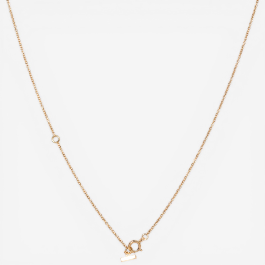 Image 752422_ALTMORE2.jpg, Product 752-422 / Price $5,295.00, Estate Originals 18K Rose Gold 18" Tiffany & Co. T Circle Mop and Diamond Circle Pendant from Estate Originals on TSC.ca's Jewellery department