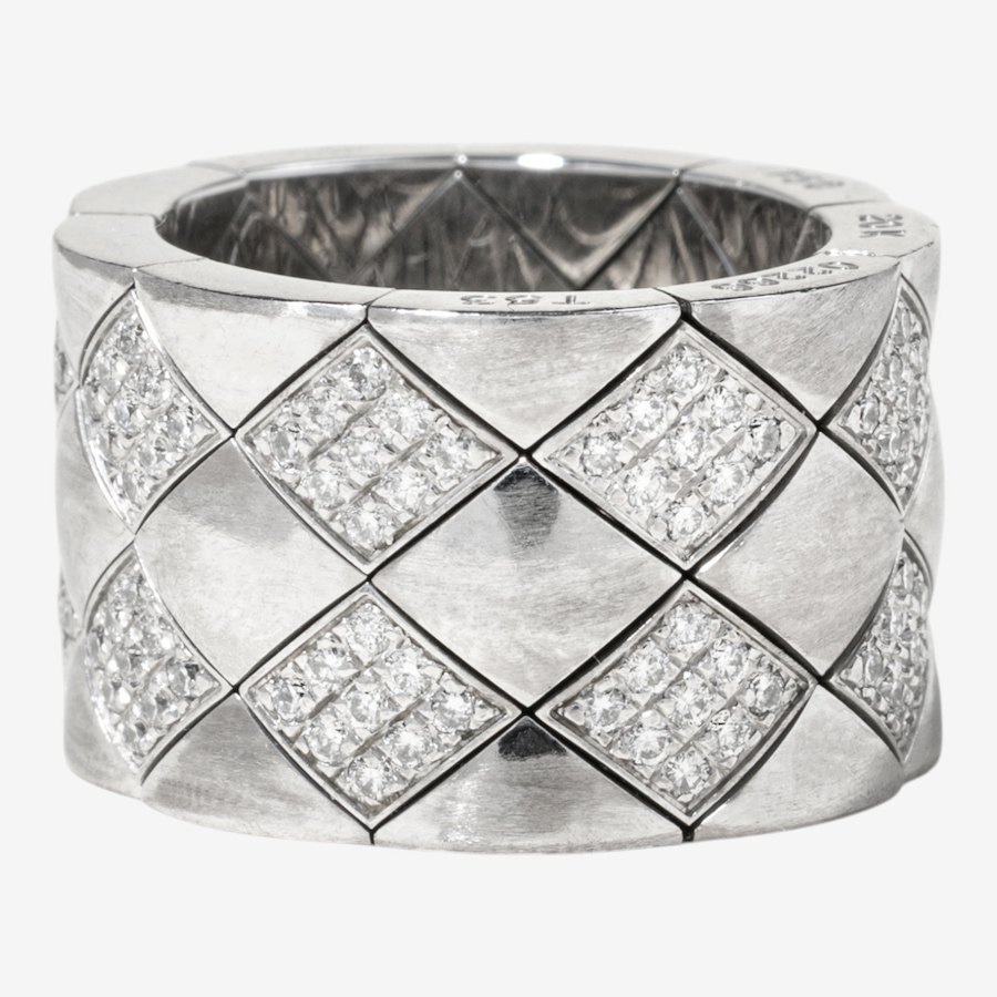 Image 752424.jpg, Product 752-424 / Price $19,995.00, Estate Originals 18K White Gold Chanel Coco Crush Diamond Ring from Estate Originals on TSC.ca's Jewellery department