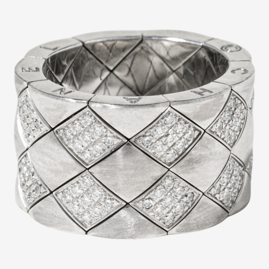 Image 752424_ALTMORE1.jpg, Product 752-424 / Price $19,995.00, Estate Originals 18K White Gold Chanel Coco Crush Diamond Ring from Estate Originals on TSC.ca's Jewellery department