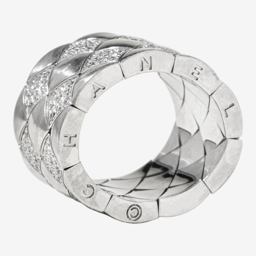 Image 752424_ALTMORE3.jpg, Product 752-424 / Price $19,995.00, Estate Originals 18K White Gold Chanel Coco Crush Diamond Ring from Estate Originals on TSC.ca's Jewellery department