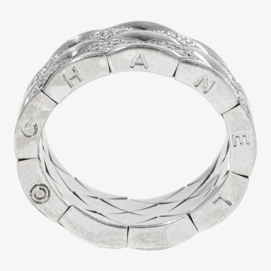 Image 752424_ALTMORE4.jpg, Product 752-424 / Price $19,995.00, Estate Originals 18K White Gold Chanel Coco Crush Diamond Ring from Estate Originals on TSC.ca's Jewellery department