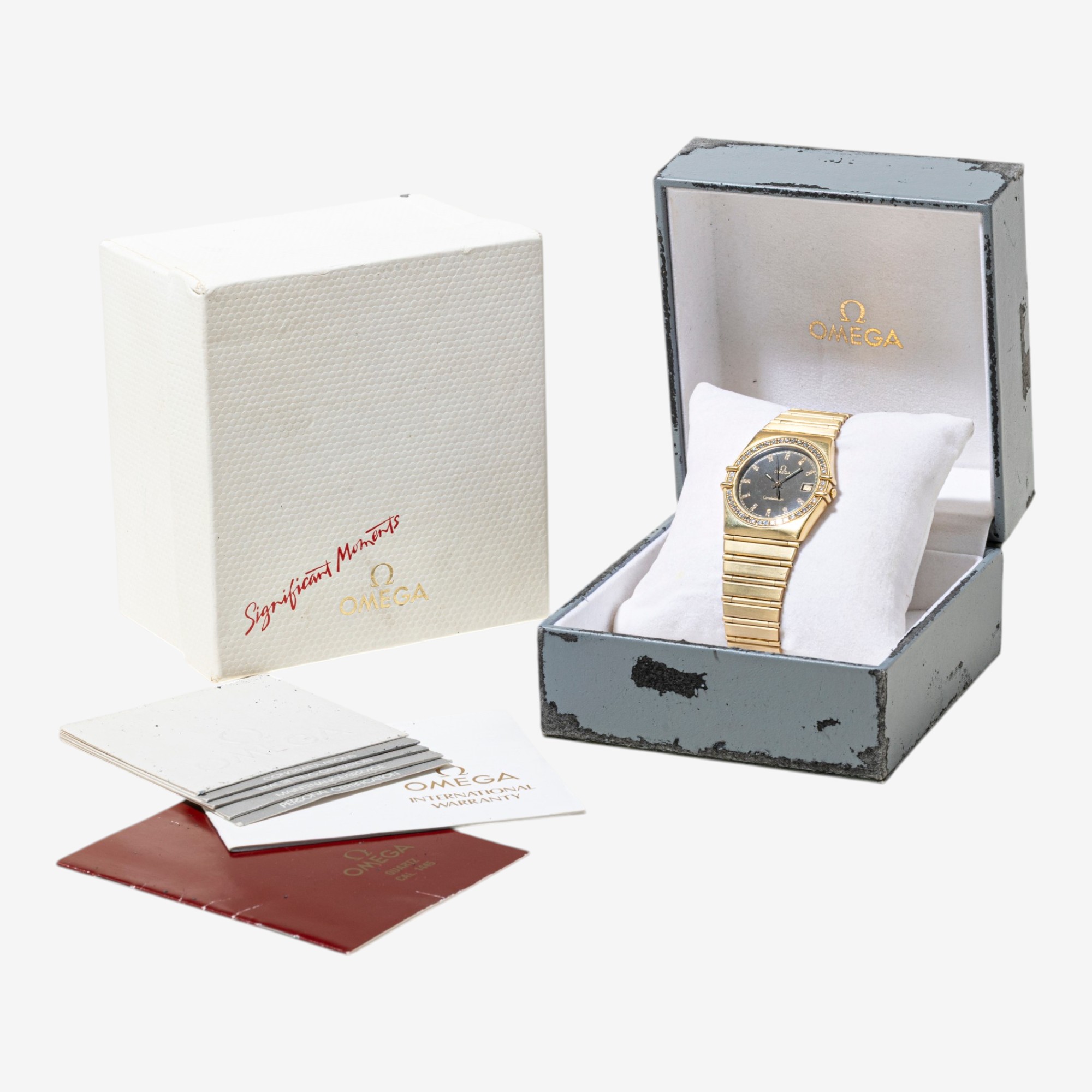 Estate Originals 18K Yellow Gold Omega Constellation Swiss-Made