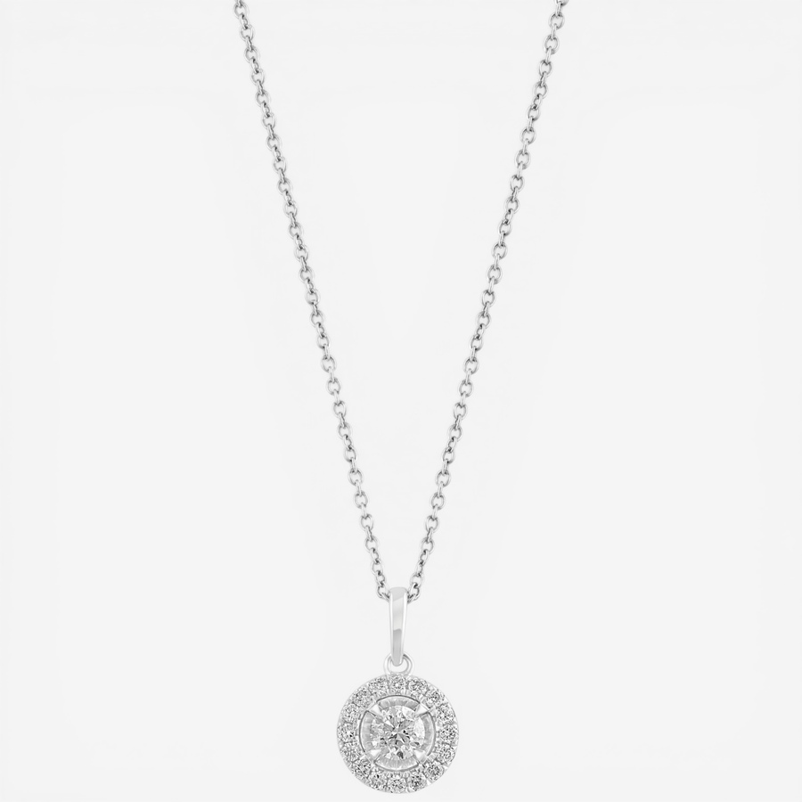 Image 752459_ALTMORE1.jpg, Product 752-459 / Price $2,999.99, EFFY 14K White Gold Round Diamond Pendant with Chain from Effy Jewellery on TSC.ca's Jewellery department