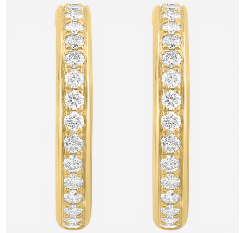 Image 752460_ALTMORE1.jpg, Product 752-460 / Price $3,299.99, EFFY 14K Yellow Gold Diamond Hoop Earrings from Effy Jewellery on TSC.ca's Jewellery department