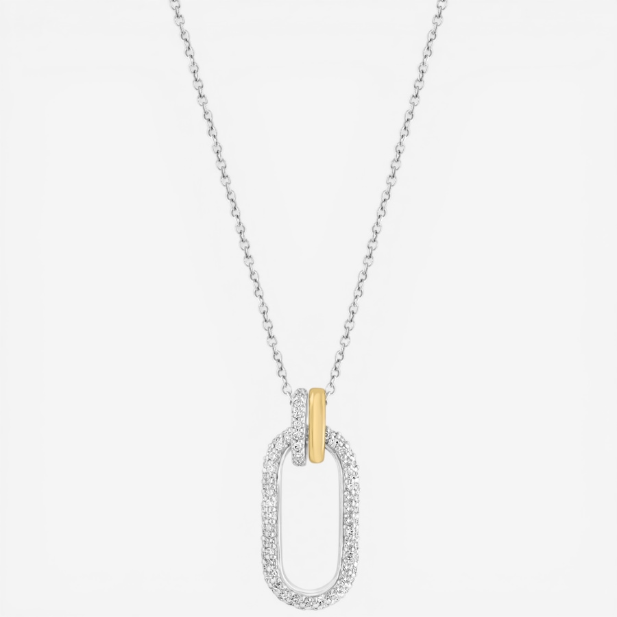 Image 752469.jpg, Product 752-469 / Price $2,699.99, EFFY 14K Two Tone Gold Diamond Pendant with Chain from Effy Jewellery on TSC.ca's Jewellery department