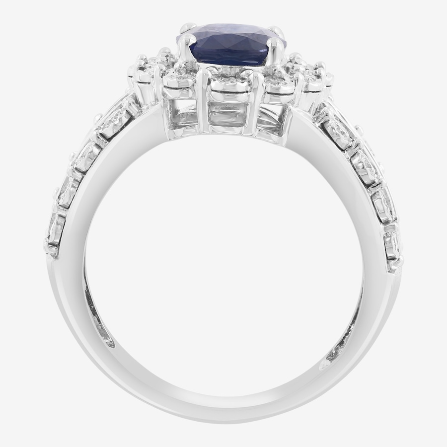 Image 752484_ALTMORE2.jpg, Product 752-484 / Price $4,799.99, EFFY 14K White Gold Diamond & Blue Sapphire Ring from Effy Jewellery on TSC.ca's Jewellery department