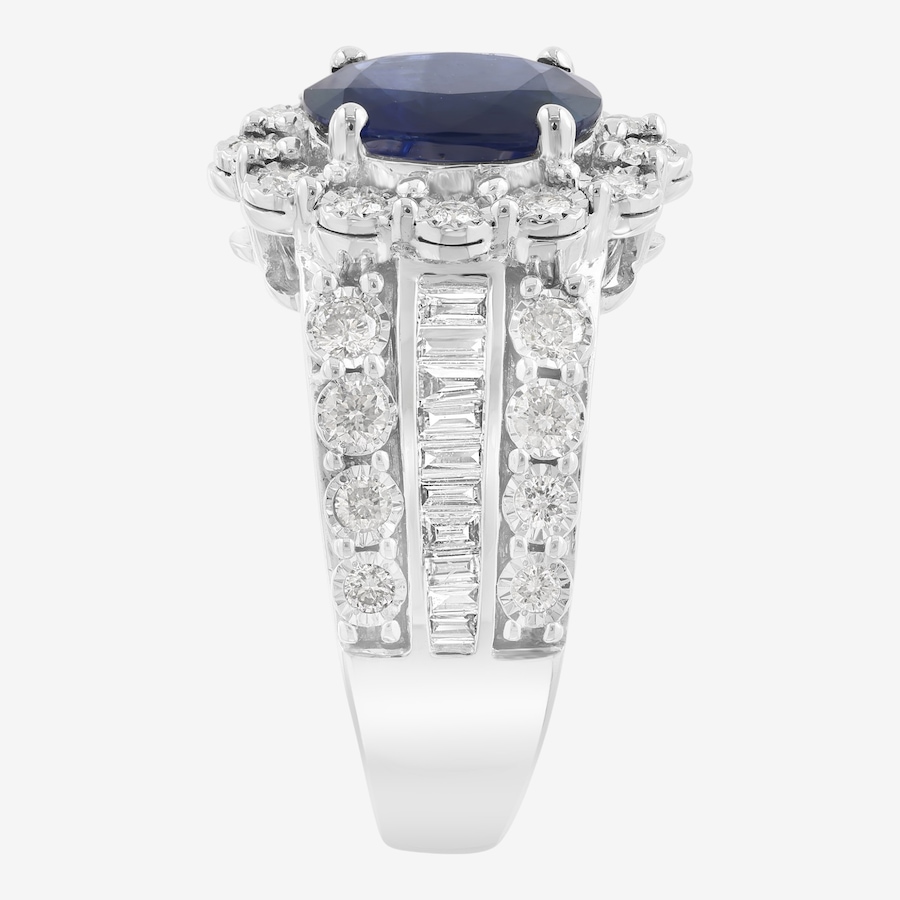 Image 752484_ALTMORE3.jpg, Product 752-484 / Price $4,799.99, EFFY 14K White Gold Diamond & Blue Sapphire Ring from Effy Jewellery on TSC.ca's Jewellery department