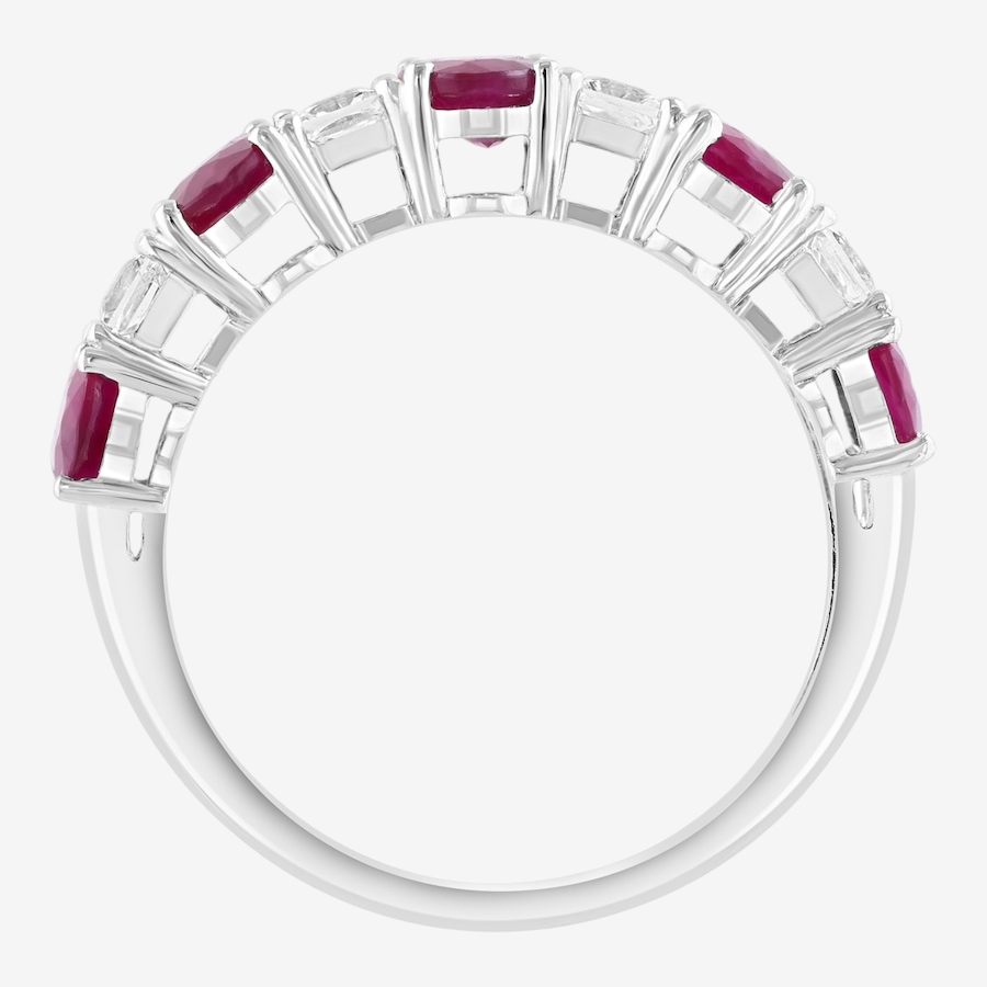 Image 752487_ALTMORE1.jpg, Product 752-487 / Price $2,499.99, EFFY 14K White Gold Natural Ruby & White Sapphire Ring from Effy Jewellery on TSC.ca's Jewellery department