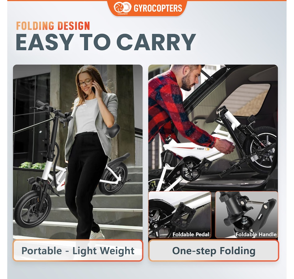 Image 752570_ALTMORE2.jpg, Product 752-570 / Price $799.99, Gyrocopters Frost Electric Bike from Gyrocopters on TSC.ca's Health & Fitness department
