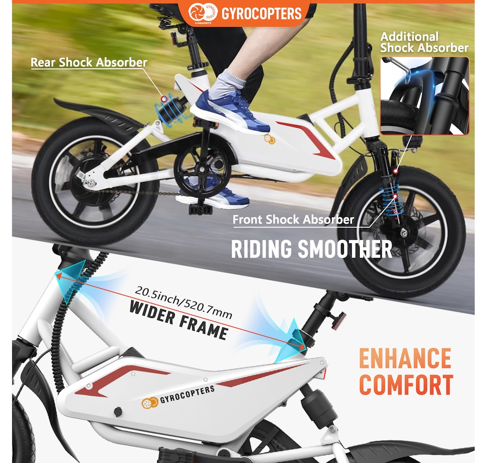 Image 752570_ALTMORE8.jpg, Product 752-570 / Price $799.99, Gyrocopters Frost Electric Bike from Gyrocopters on TSC.ca's Health & Fitness department