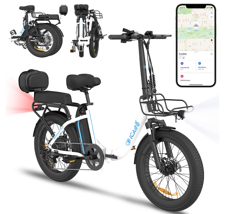 Image 752571_ALTMORE4.jpg, Product 752-571 / Price $1,999.99, Gyrocopters iCaddy Foldable Electric Bike from Gyrocopters on TSC.ca's Health & Fitness department