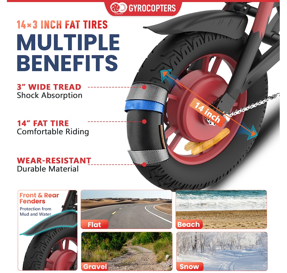 Image 752572_ALTMORE2.jpg, Product 752-572 / Price $899.99, Gyrocopters Fury Electric Bike from Gyrocopters on TSC.ca's Health & Fitness department