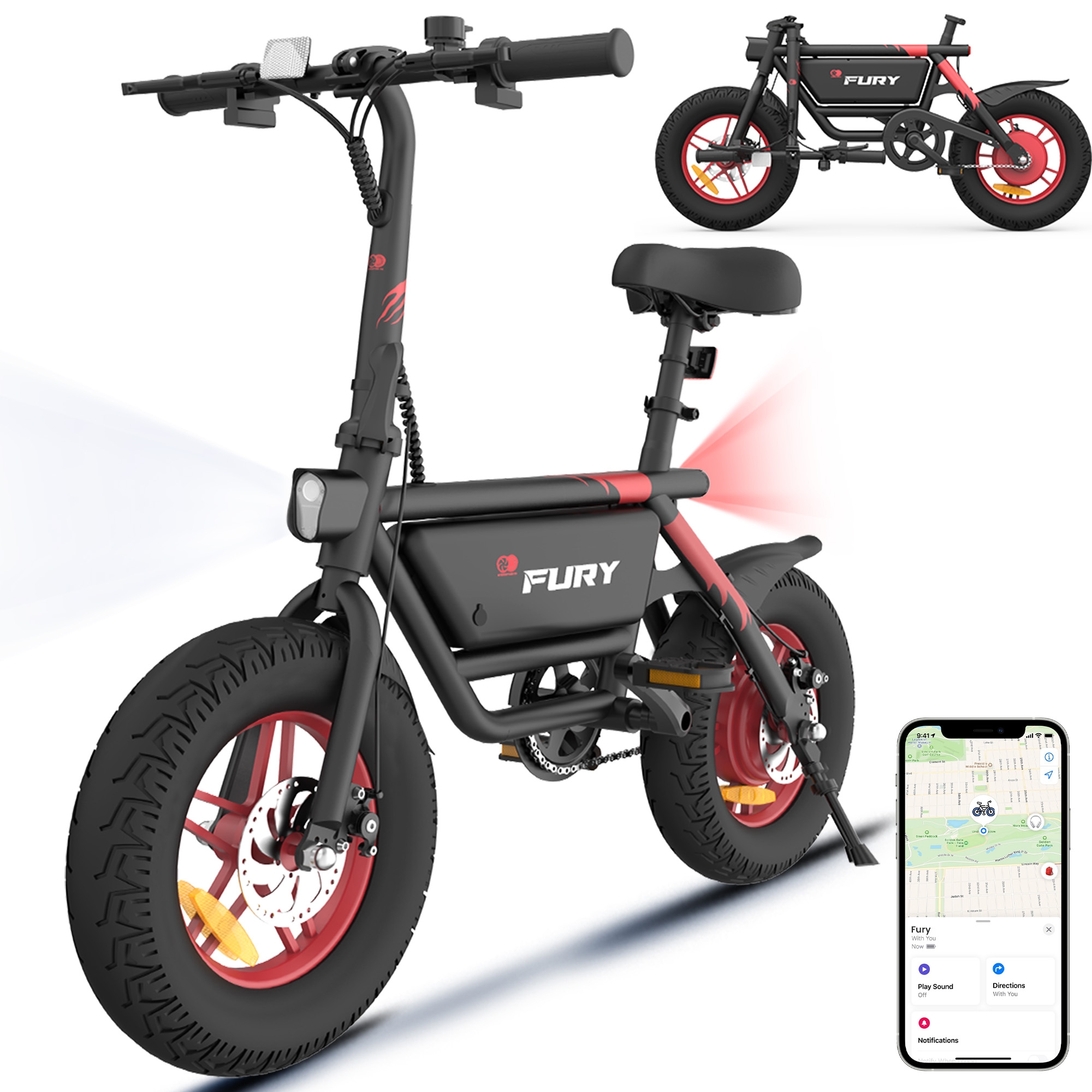 Gyrocopters Fury Electric Bike - TSC.ca