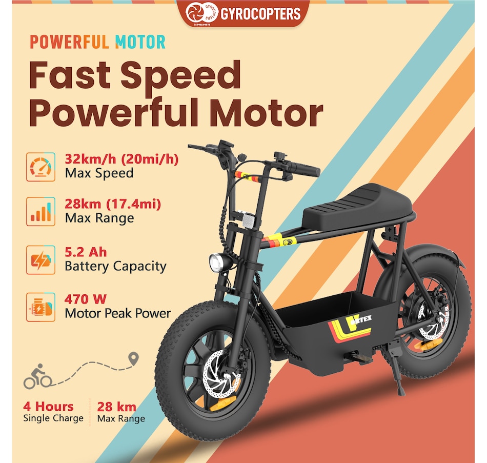 Image 752573_ALTMORE4.jpg, Product 752-573 / Price $999.99, Gyrocopters Vortex Electric Scooter from Gyrocopters on TSC.ca's Health & Fitness department