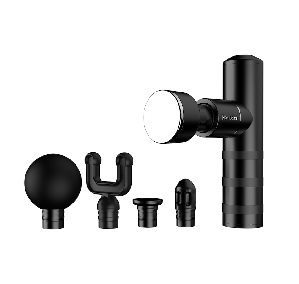 Image 752592.jpg, Product 752-592 / Price $199.99, Homedics MYTI Mini Massage Gun With Deep Heat Head from HoMedics on TSC.ca's Health & Fitness department