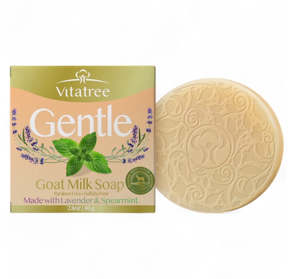 Image 752615_GENT.jpg, Product 752-615 / Price $29.99, VitaTree Goat Milk Soap from VitaTree Nutritionals on TSC.ca's Beauty department