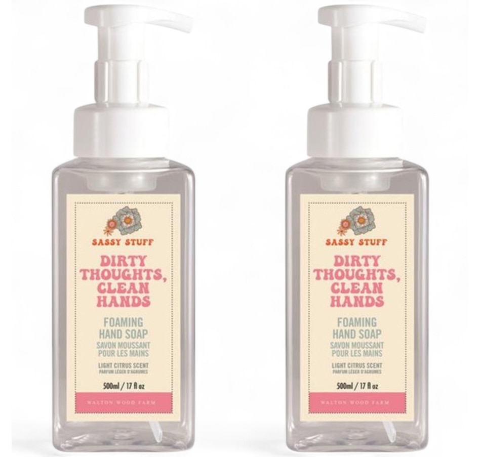 Image 752622_DIRTS.jpg, Product 752-622 / Price $31.99, Walton Wood Farm Foaming Hand Soap (2 Pack) from Walton Wood Farm on TSC.ca's Beauty department