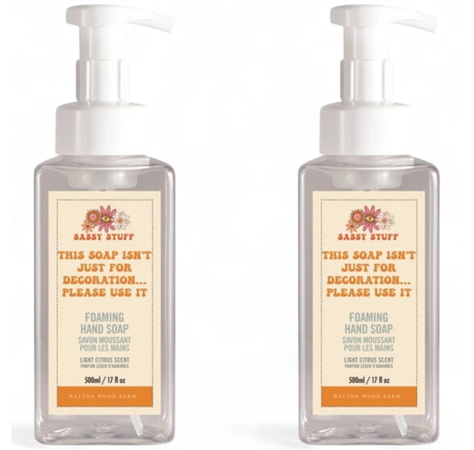 Image 752622_ISNTD.jpg, Product 752-622 / Price $31.99, Walton Wood Farm Foaming Hand Soap (2 Pack) from Walton Wood Farm on TSC.ca's Beauty department