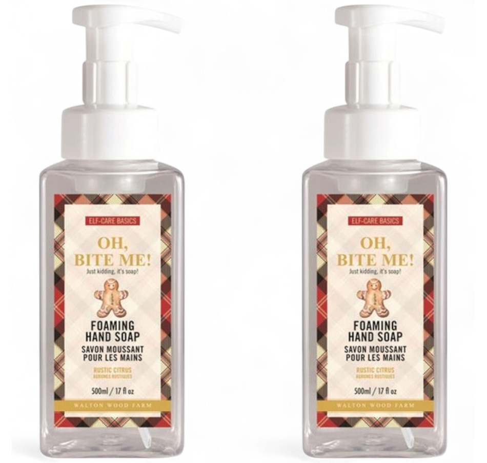 Image 752622_OHBME.jpg, Product 752-622 / Price $31.99, Walton Wood Farm Foaming Hand Soap (2 Pack) from Walton Wood Farm on TSC.ca's Beauty department