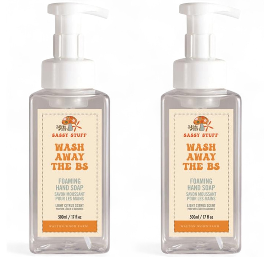 Image 752622_WASHA.jpg, Product 752-622 / Price $31.99, Walton Wood Farm Foaming Hand Soap (2 Pack) from Walton Wood Farm on TSC.ca's Beauty department